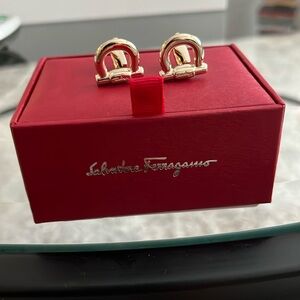 Salvatore ferragamo Gancini cufflinks